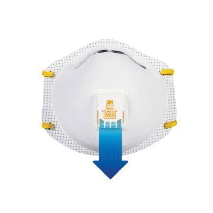 Particulate Respirator with Cool Flow™ Valve, Polypropylene/Polyester