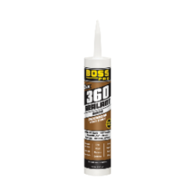 BOSS® 360 SILICONIZED LATEX CAULK 12/CT