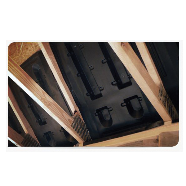 Accuvent PVC Soffit Baffle 22.5 In. X 41 In. 50/Bundle