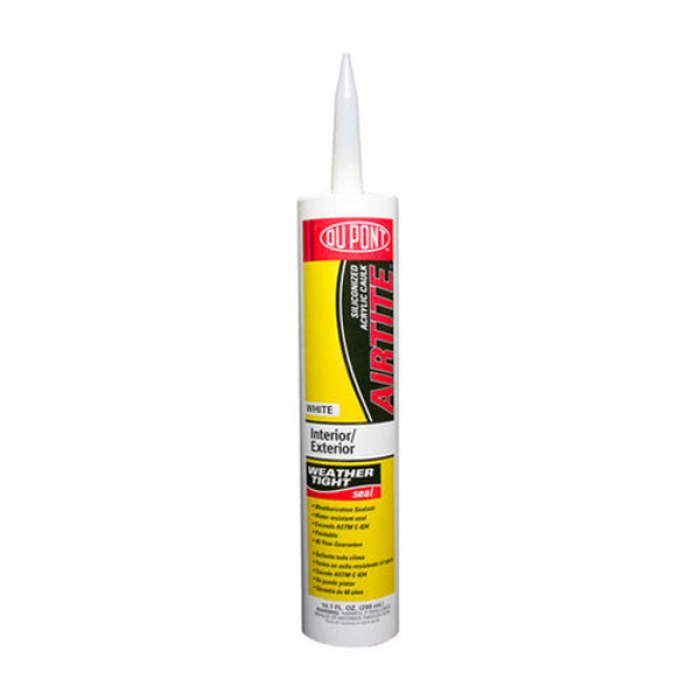 White, Siliconized Acrylic Caulk