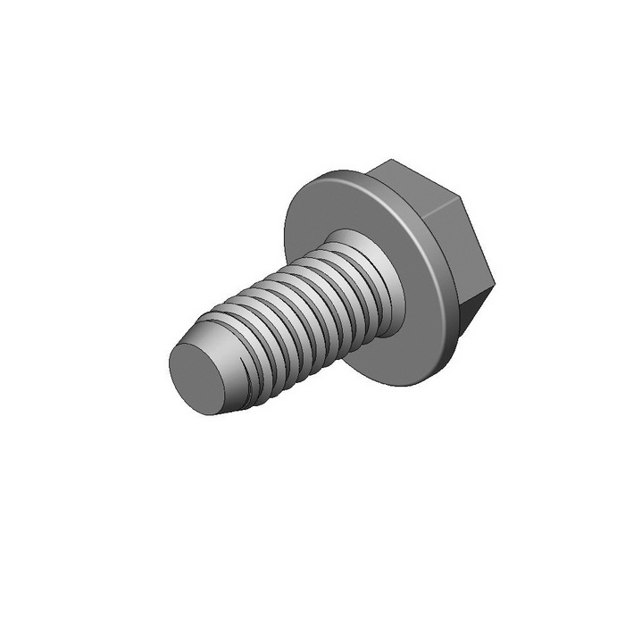 Self-Threading Screw, 3/8 in L