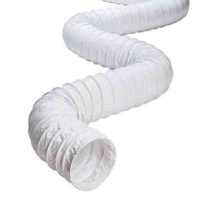 Dryer Vent Hose, Vinyl, 50 in L, 4 in W