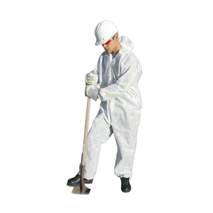 Hooded Disposable Coverall, Polypropylene