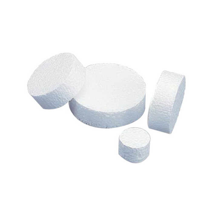 Plug, Styrofoam, 2-1/4 in D x 3/4 in THK