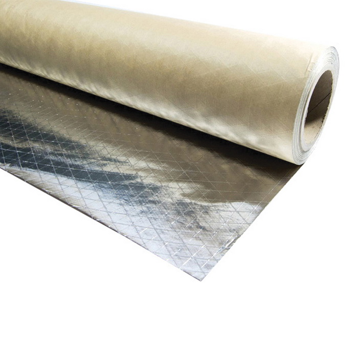 Facing Paper, Foil Scrim Kraft Faced, 200 ft L, 50 in W