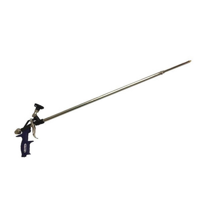 Long Barrel Top Load Foam Gun, Steel, 30 in L