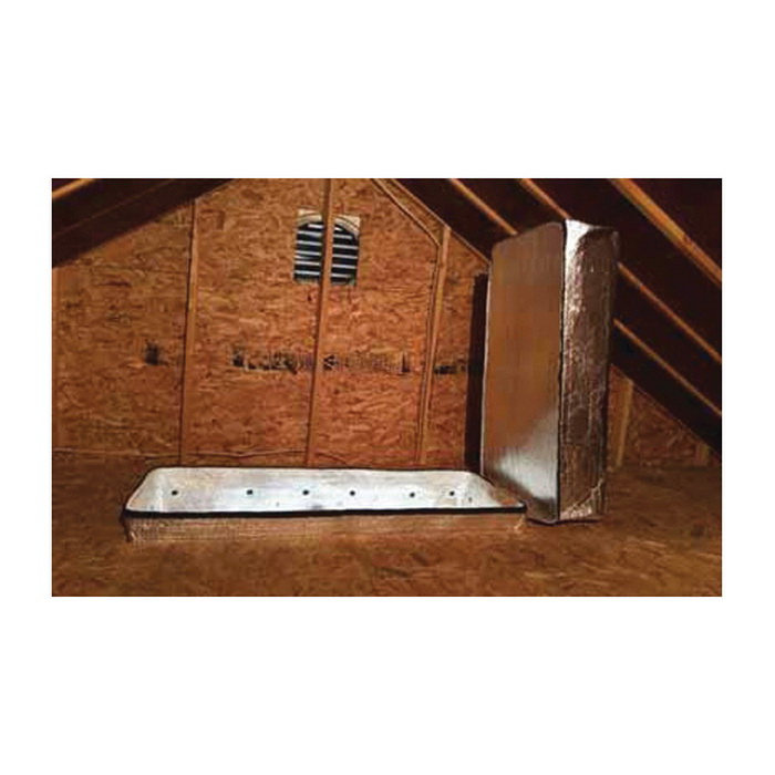 Attic Pulldown Ladder Jacket, 25 in L x 54 in W x 10 in H, Aluminum Foil/Polyethylene Foam