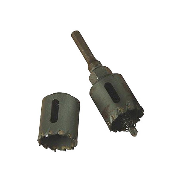 Complete Stucco Hole Saw 1 in W, Carbide Tip