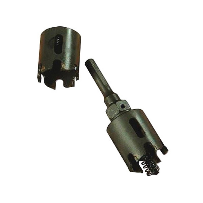 Complete Wood Hole Saw 1 in W, Carbide Tip