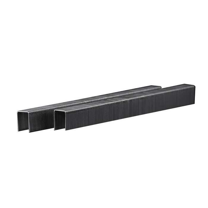 Zinc, Staple, 0.023 in THK, 3/8 in Crown W, 3/8 in Leg L