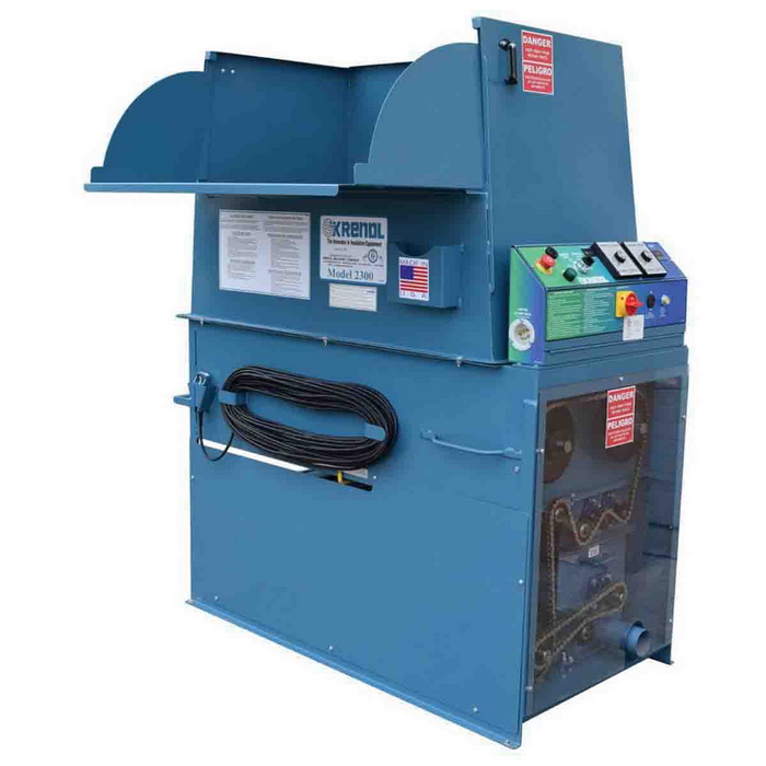 Double Input Electric Insulation Blower Machine, Fiber, 68 in D x 71 in H, 32.5 in W
