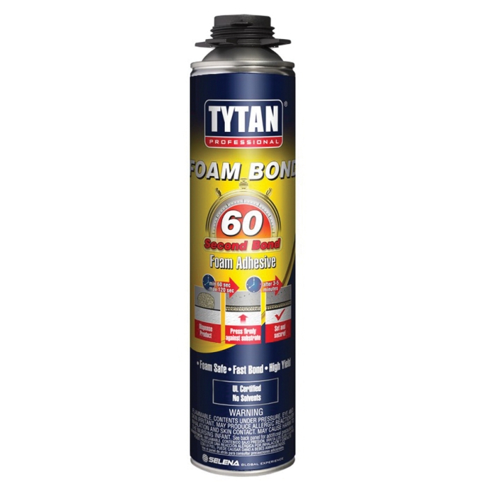 Pale Yellow, 24 oz, Gun Foam Bond 60 Adhesive